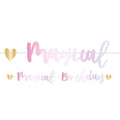 Fairy Princess 'Magical Birthday' Letter Banner - 1.8m