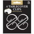 Plastic Table Cover Clips (4pk)