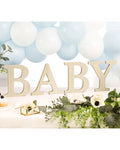 Wooden Baby Sign
